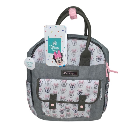 Disney Minnie Mouse Baby Diaper Bag Backpack - Picture 4 of 16